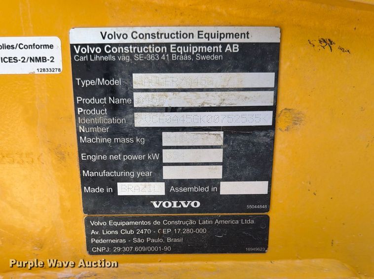 image for item ED6503 2024 Volvo A45G articulated haul truck
