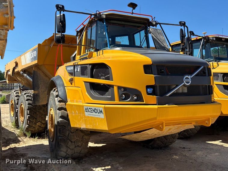 image for item ED6504 2024 Volvo A45G articulated haul truck