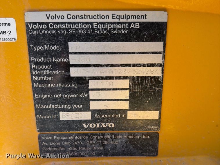 image for item ED6506 2024 Volvo A45G articulated haul truck