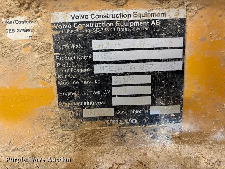 image for item ED6508 2024 Volvo A45G articulated haul truck