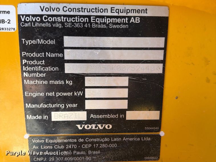 image for item ED6510 2024 Volvo A45G articulated haul truck