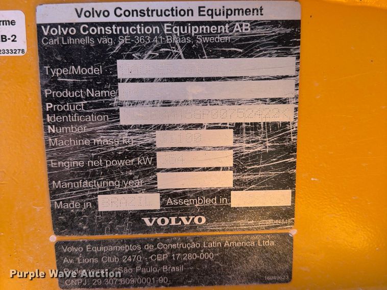 image for item ED6511 2024 Volvo A45G articulated haul truck