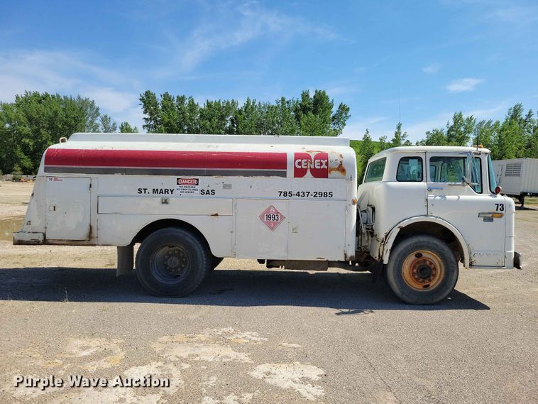 image for item EE1048 1984 Ford 7000 fuel truck