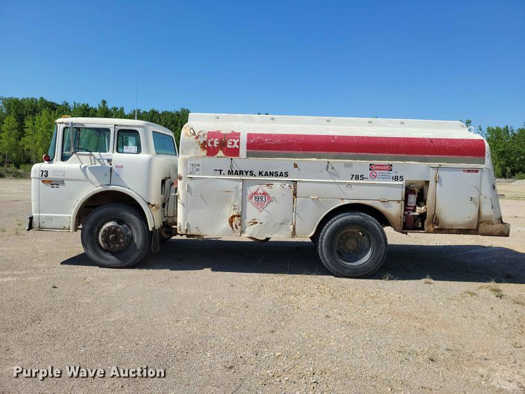 image for item EE1048 1984 Ford 7000 fuel truck