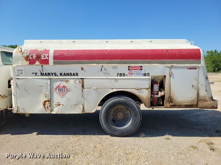 image for item EE1048 1984 Ford 7000 fuel truck