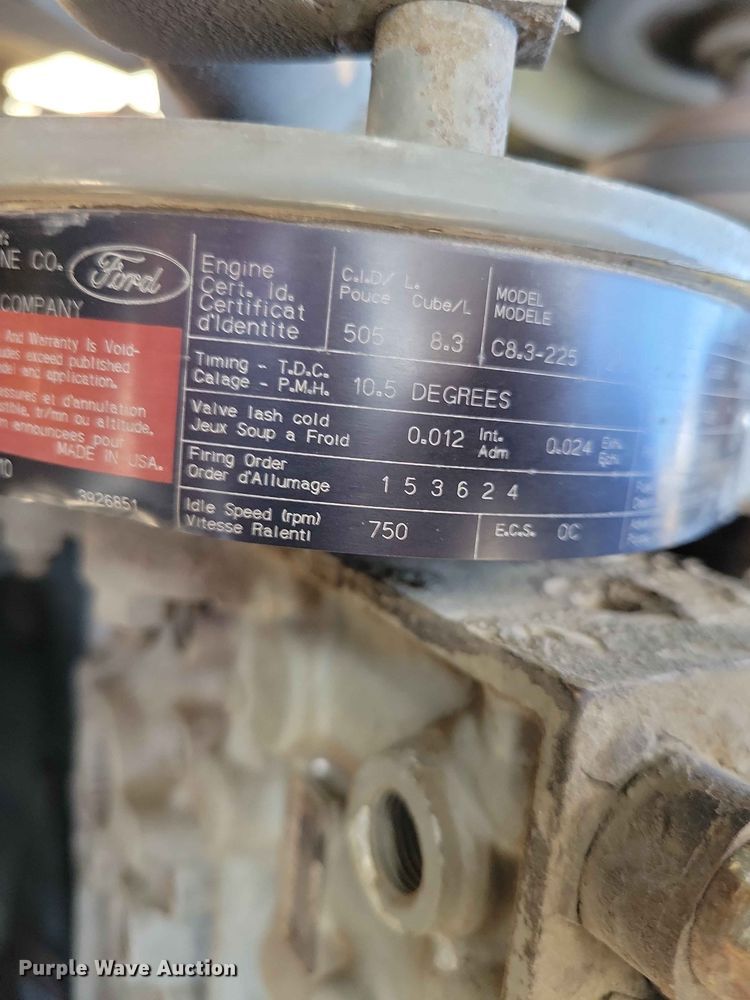 image for item EE1181 1997 Ford Louisville dump truck