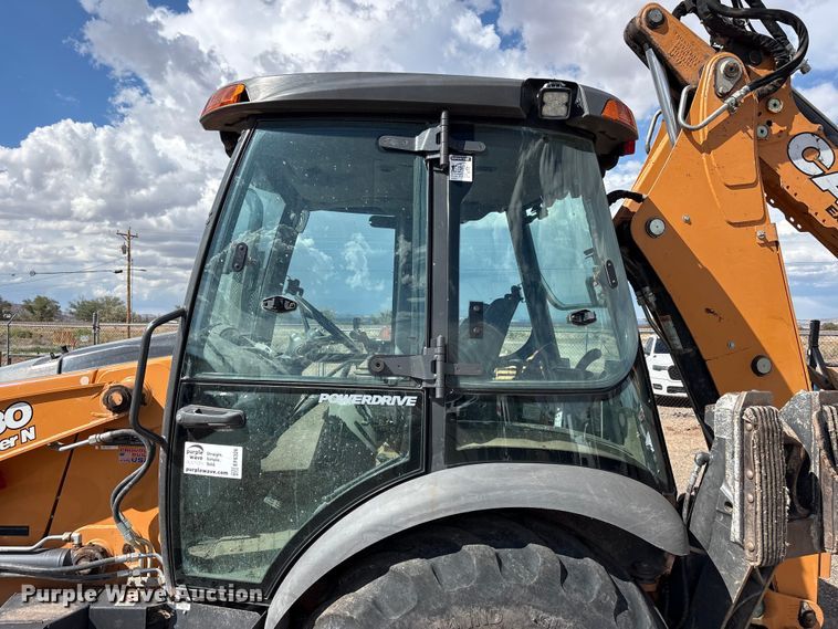 image for item EF6326 2021 Case 580 Super N backhoe