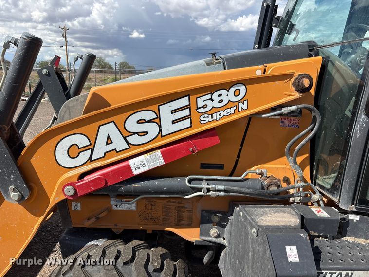 image for item EF6326 2021 Case 580 Super N backhoe