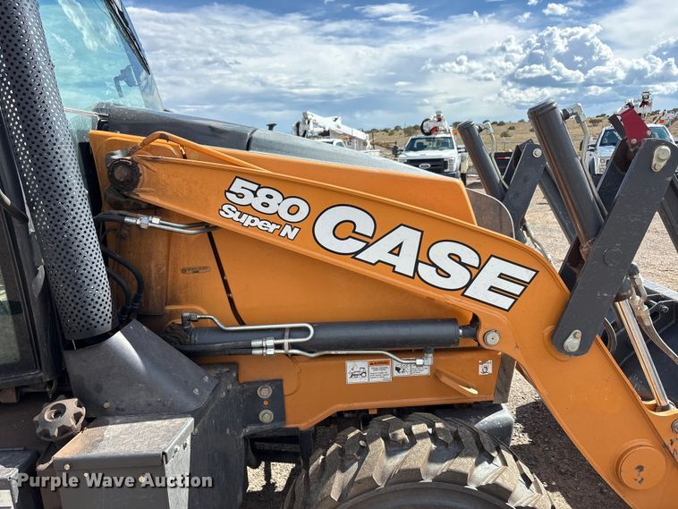 image for item EF6326 2021 Case 580 Super N backhoe
