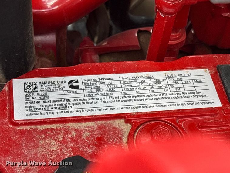 image for item EG9044 2023 Mack MD water truck