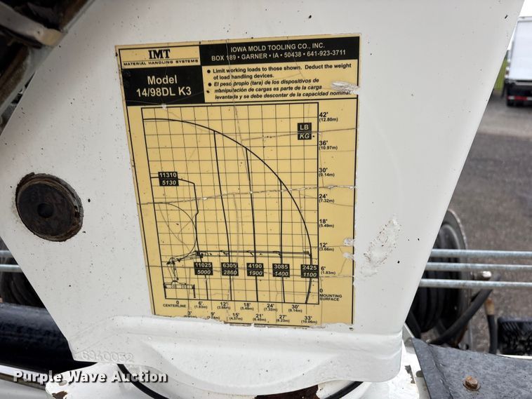 image for item EG9095 2013 Freightliner 114SD crane truck