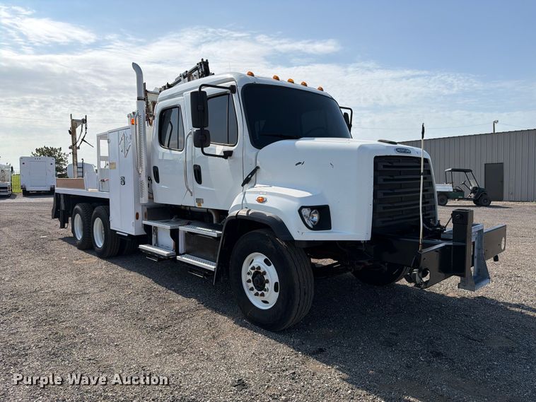 image for item EG9296 2016 Freightliner 108SD Crew Cab crane truck