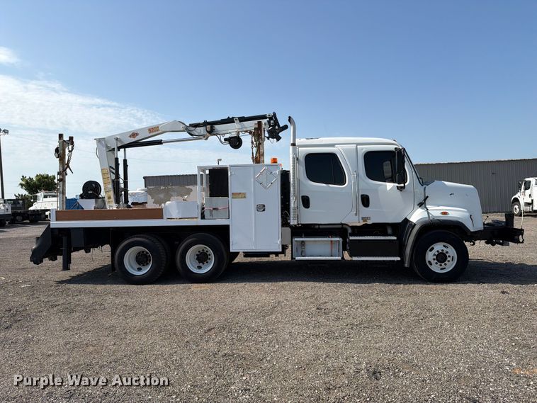 image for item EG9296 2016 Freightliner 108SD Crew Cab crane truck