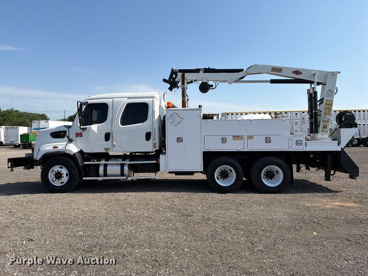 image for item EG9296 2016 Freightliner 108SD Crew Cab crane truck