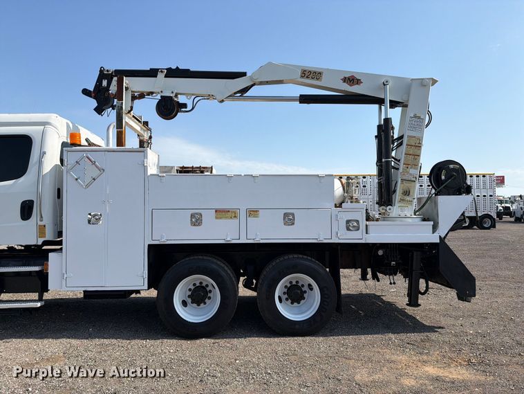 image for item EG9296 2016 Freightliner 108SD Crew Cab crane truck
