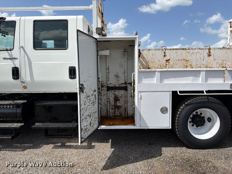 image for item EG9321 2008 International WorkStar 7500 Crew Cab crane truck