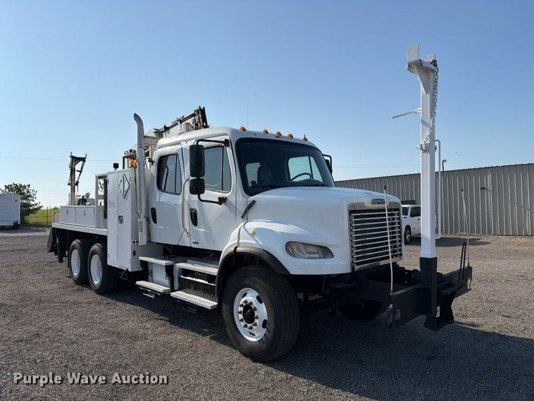 image for item EG9327 2012 Freightliner Business Class M2 Crew Cab crane truck