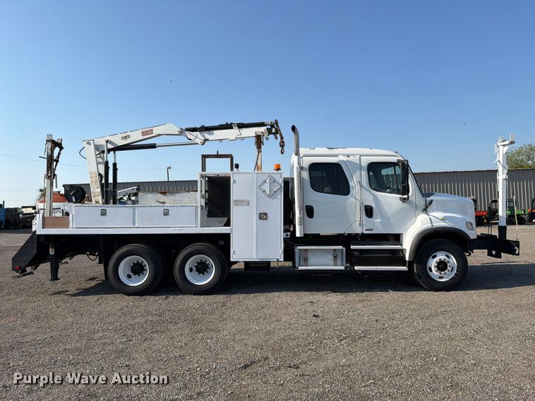image for item EG9327 2012 Freightliner Business Class M2 Crew Cab crane truck
