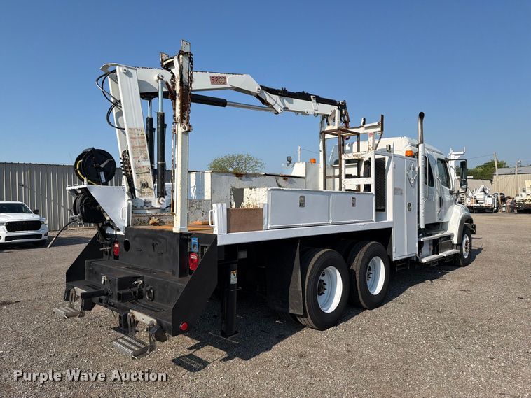 image for item EG9327 2012 Freightliner Business Class M2 Crew Cab crane truck