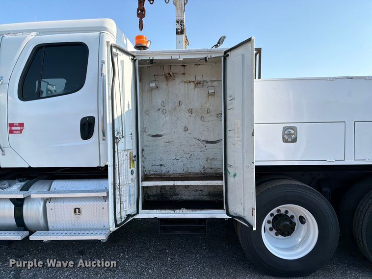 image for item EG9327 2012 Freightliner Business Class M2 Crew Cab crane truck