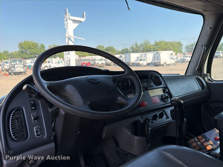 image for item EG9327 2012 Freightliner Business Class M2 Crew Cab crane truck