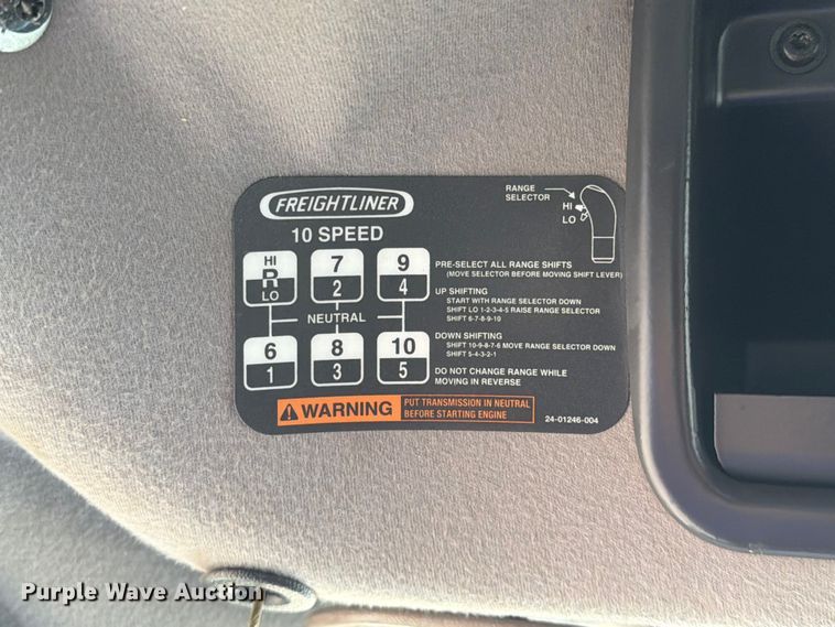 image for item EG9327 2012 Freightliner Business Class M2 Crew Cab crane truck