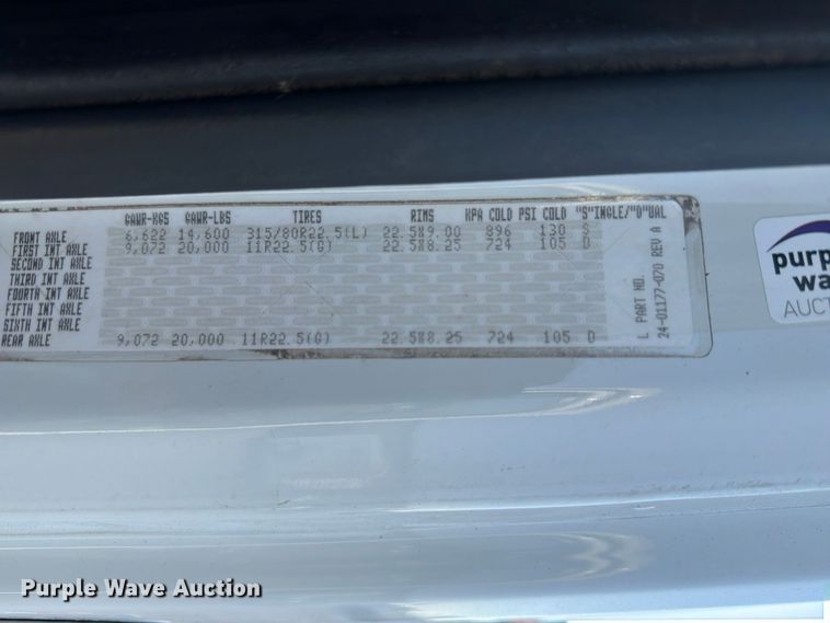 image for item EG9327 2012 Freightliner Business Class M2 Crew Cab crane truck