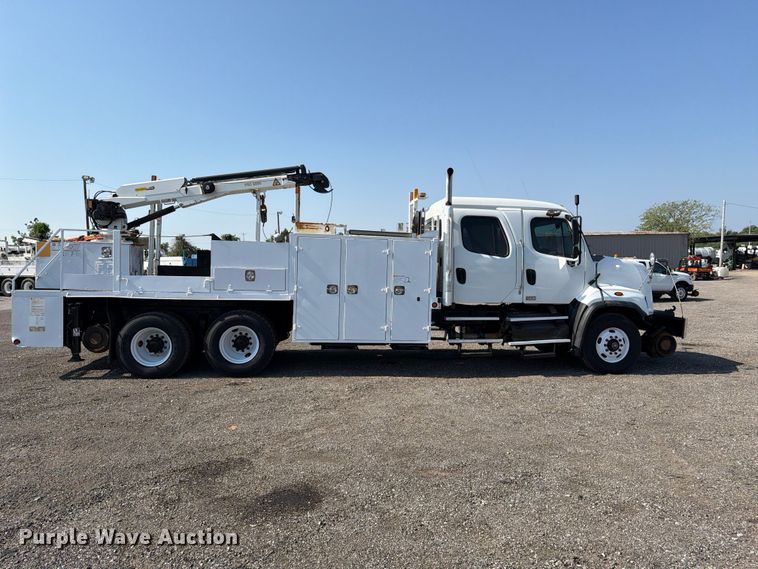 image for item EG9328 2013 Freightliner 108SD Crew Cab crane truck