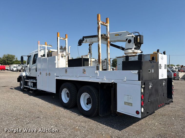 image for item EG9328 2013 Freightliner 108SD Crew Cab crane truck