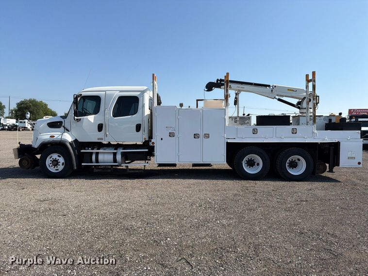 image for item EG9328 2013 Freightliner 108SD Crew Cab crane truck