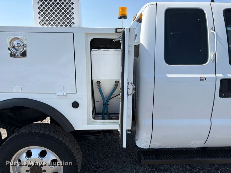 image for item EG9329 2014 Ford F250 Super Duty Ext. Cab utility bed pickup truck