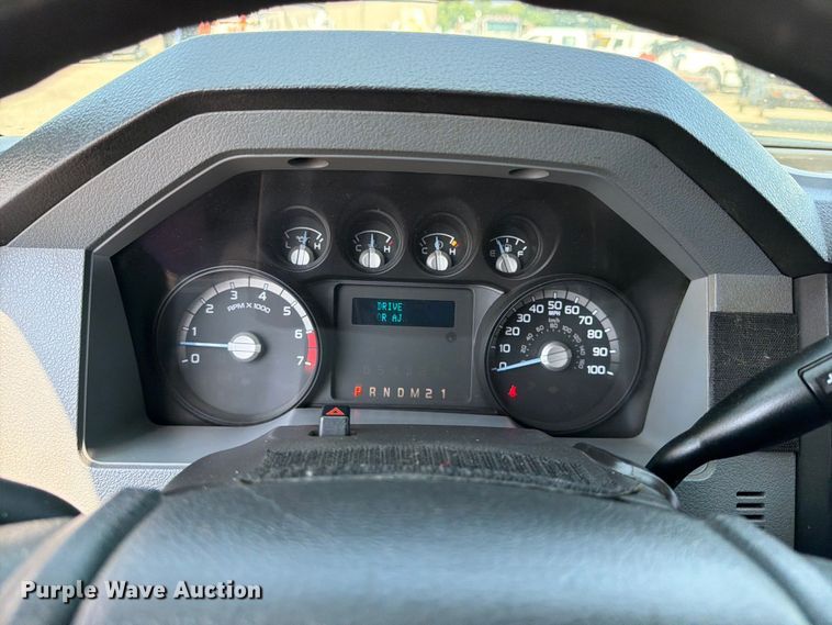 image for item EG9329 2014 Ford F250 Super Duty Ext. Cab utility bed pickup truck