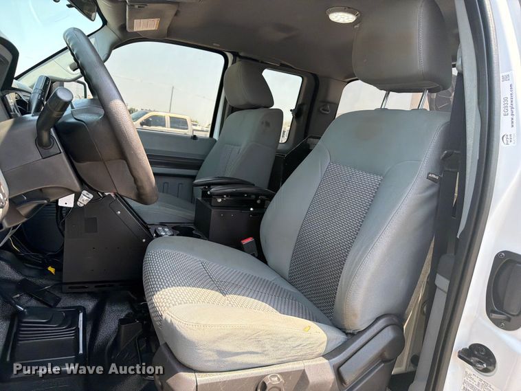 image for item EG9330 2014 Ford F250 Super Duty Ext. Cab utility bed pickup truck