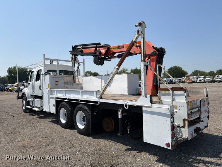 image for item EG9333 2007 Freightliner Business Class M2 Crew Cab crane truck