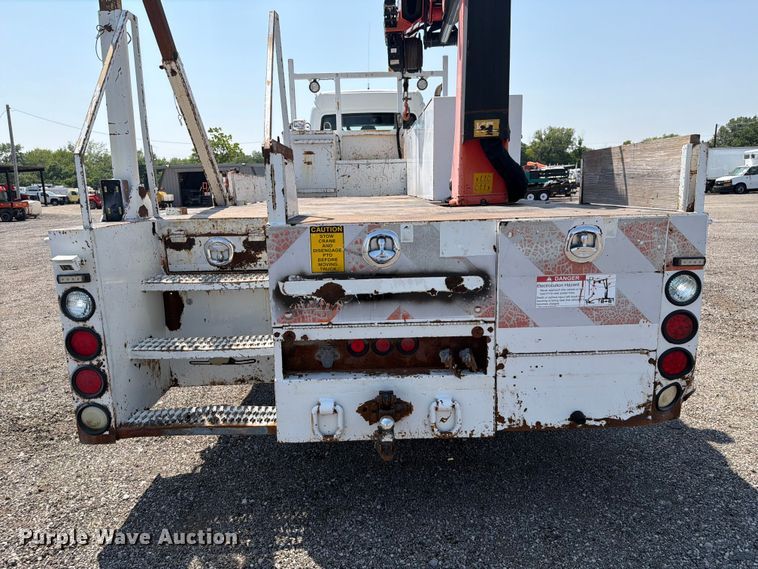 image for item EG9333 2007 Freightliner Business Class M2 Crew Cab crane truck
