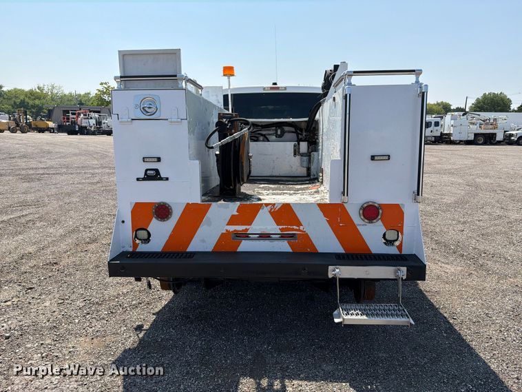 image for item EG9334 2014 Ford F250 Super Duty Ext. Cab utility bed pickup truck