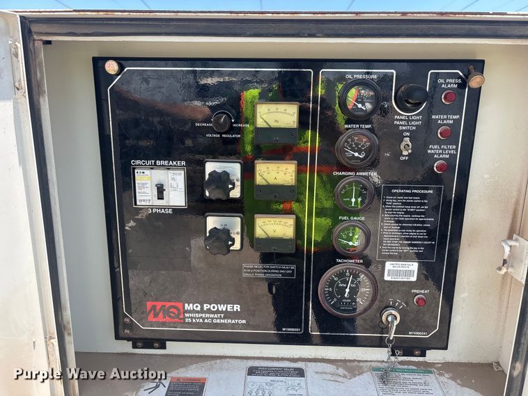 image for item EL2528 2013 Multiquip DCA-25SSIU3 generator