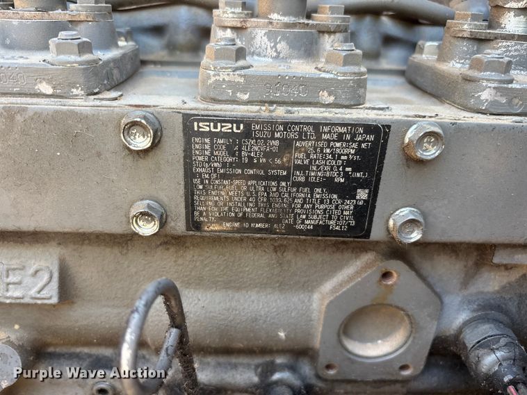 image for item EL2528 2013 Multiquip DCA-25SSIU3 generator