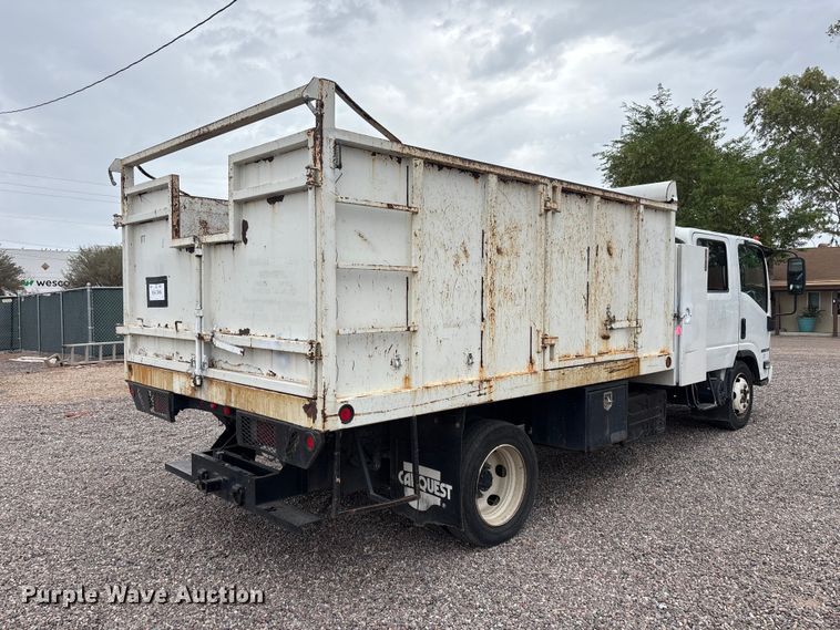 image for item EL2542 2011 Isuzu NRR Crew Cab dump truck