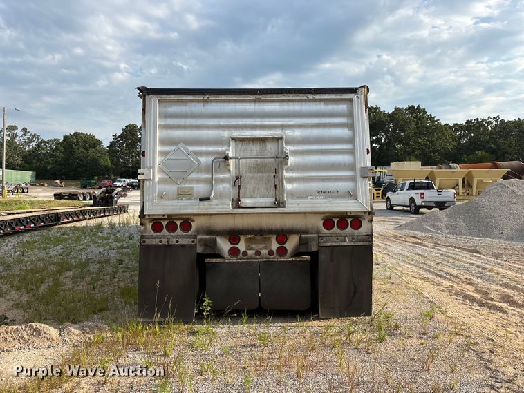 image for item EO4407 2008 Travis Body & Trailer, Inc. T/102 end dump trailer