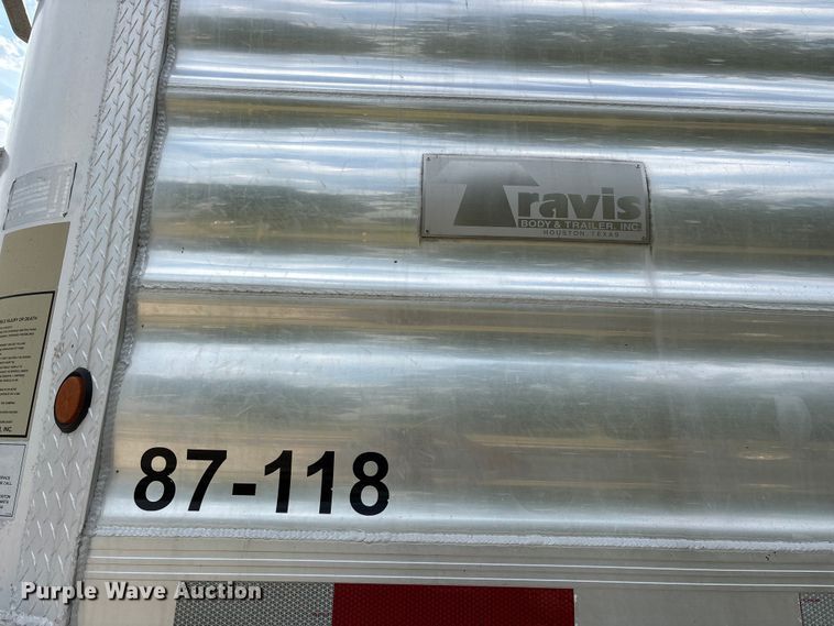 image for item EO4407 2008 Travis Body & Trailer, Inc. T/102 end dump trailer