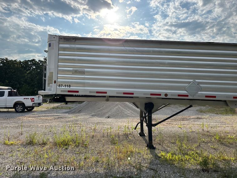 image for item EO4407 2008 Travis Body & Trailer, Inc. T/102 end dump trailer