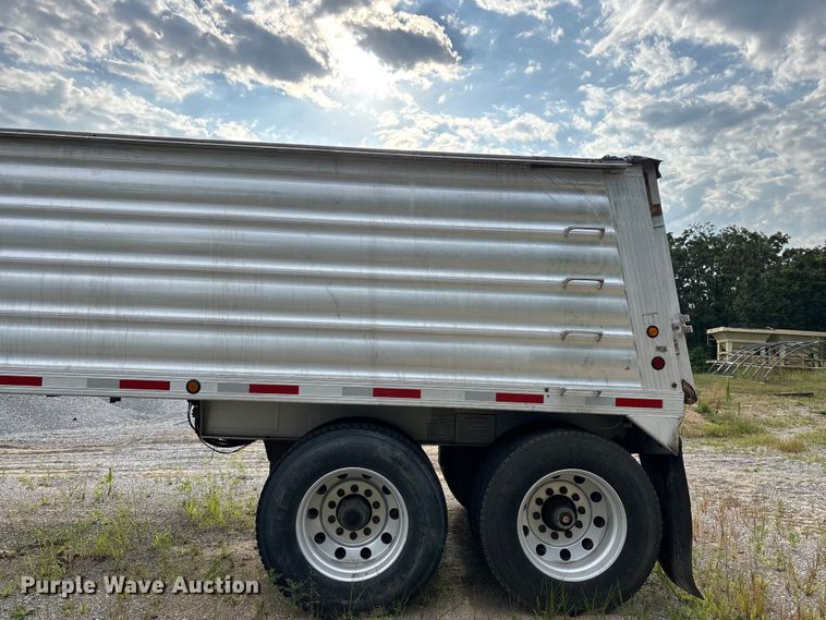 image for item EO4407 2008 Travis Body & Trailer, Inc. T/102 end dump trailer