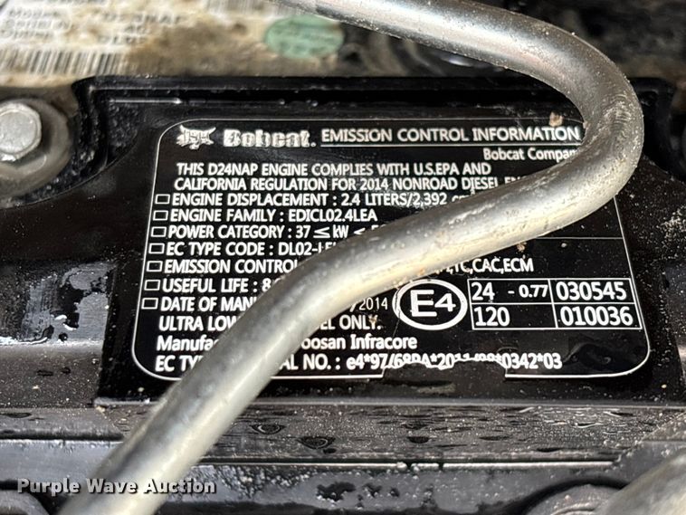 image for item EO4408 2015 Bobcat S650 skid steer loader