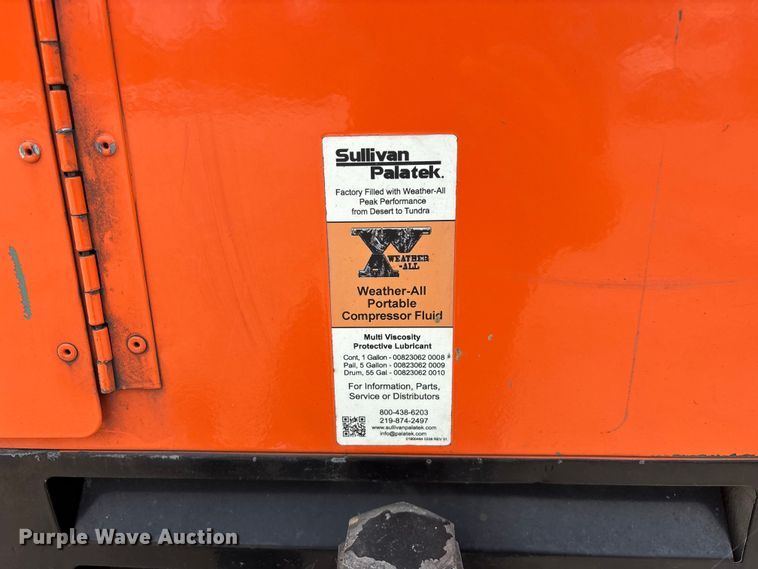 image for item EO4439 Sullivan Palatek DF375PDJDSB air compressor