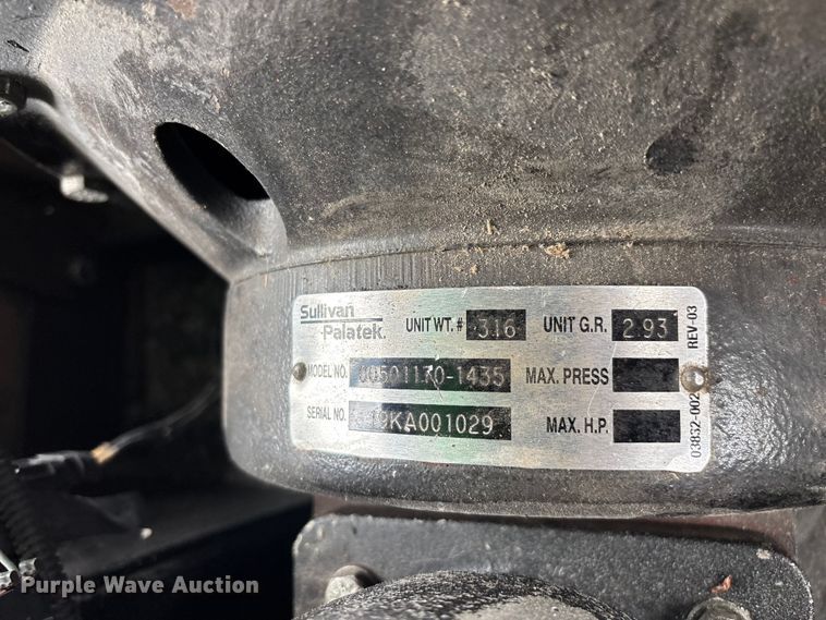 image for item EO4439 Sullivan Palatek DF375PDJDSB air compressor