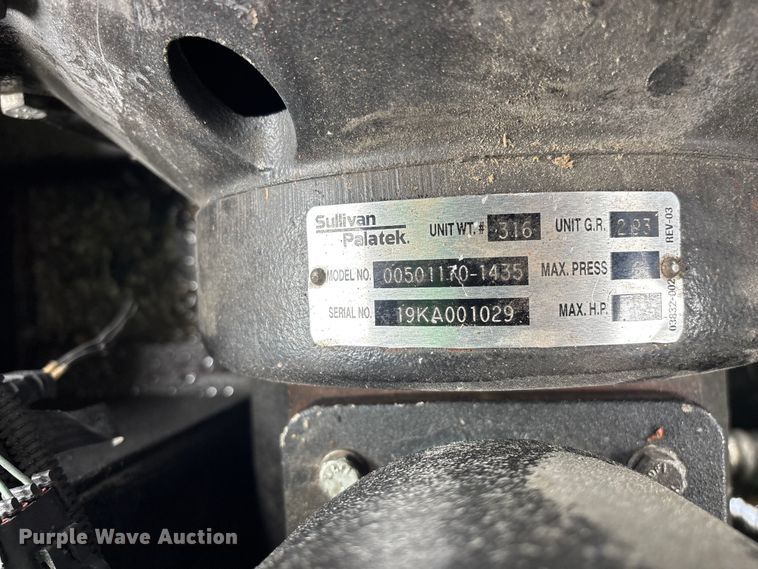 image for item EO4439 Sullivan Palatek DF375PDJDSB air compressor