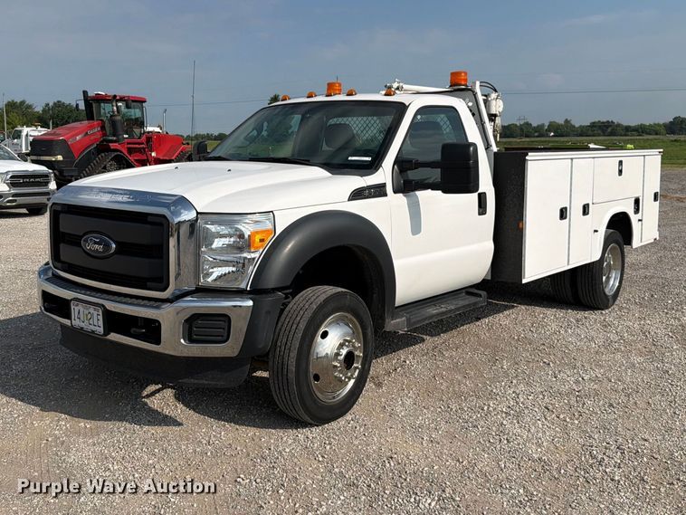 2015 Ford F550 utility / service truck
