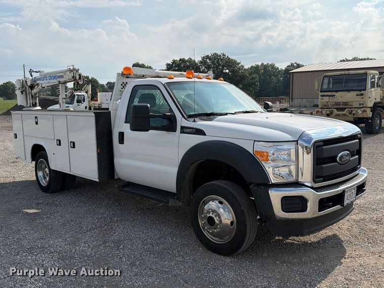 image for item EO8618 2015 Ford F550 utility / service truck