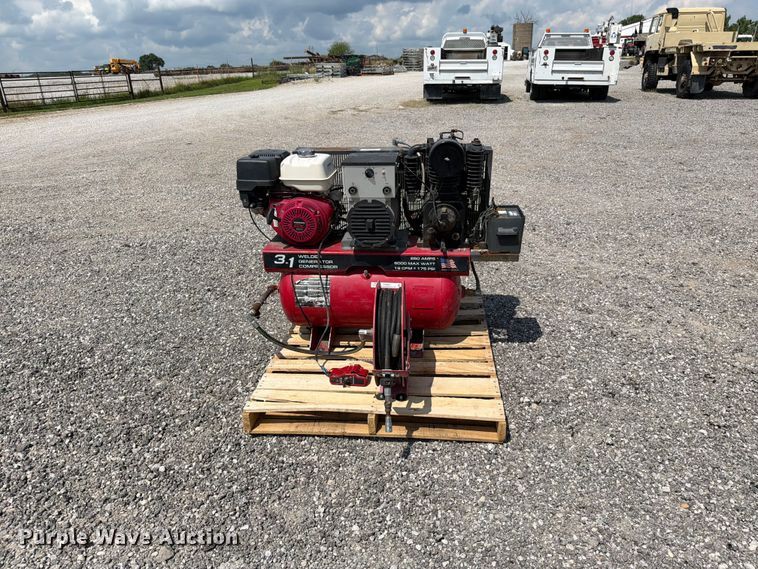 image for item EO8621 3 in 1 Welder Generator Compressor 